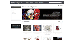 Desktop Screenshot of catalog.biodigital.com